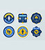 Floor stickers